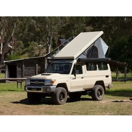 Support de auvent gauche 270° pour toit relevable Hercule Toyota HZJ78 Alu-Cab